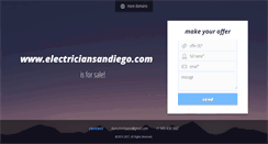 Desktop Screenshot of electriciansandiego.com
